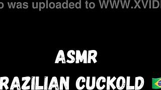 Uh, experiencing ASMR Brazilian cuckold with wet pussy fucking