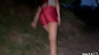 This brunette venezuelan with long hair invites you to join her solo outdoor adventure climbing avila in caracas.