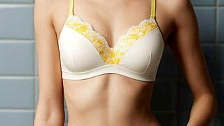 Oh wow, these ai generated new eastern european lingerie model faces in cute panties and barefoot poses are stunning.