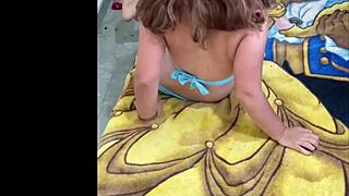 I adore this curvy Latina with big natural tits, feeling so drawn to her beauty.