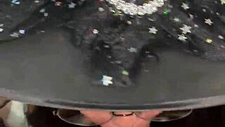 Brunette Beauty from New Zealand Gives Deepthroat Blowjob to Big Cock in Couple's Intimate Moment