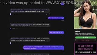 i started with strip poker against my submissive asian ai slut, ripping her clothes for intense oral sex that left me craving more in our kinky game