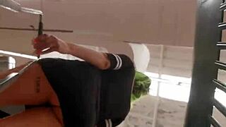 Wow, check out that big ass Latina in the supermarket!