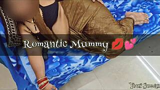 Romantic stepmom shows off her big tits and hairy pussy to convince stepson in homemade close-up