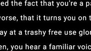 Hey, check this free use loser femdom roleplay with bondage and rough orgasm.