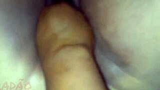 Hey, watch me cum hard in the mouth of my ebony latina puta during this wild massage session