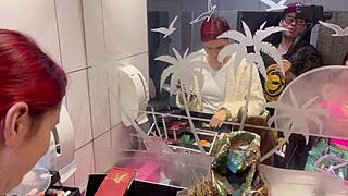 Bar Com Calcinhas Penduradas Revela Creampie Anal Selvagem Com Milf Brasileira De Peitos Grandes E Pau Monstro