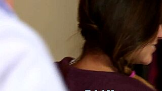 young massage enthusiast explores a relaxing ride on a hidden camera adventure