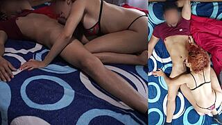 Sexo Romántico Por La Mañana With Esposa Caliente In Cowgirl Creampie And Moaning