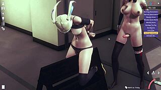 subtle hints of asian japanese vietnamese allure in playful mischief