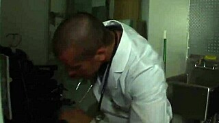 Fucking heats up at therapy session with moans and quickie orgasm?