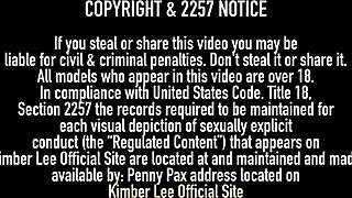 I'm undressing slowly, feeling frisky as pawg Kimber Lee in part 3