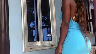 Crazybitch Twerks Wild on the Balcony