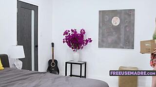 Blonde cougar wife in dress gets shared for fucking by husband and mother in law!