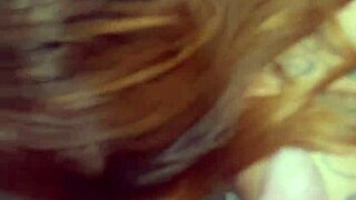 Marido roludo makes wife kneel and suck his huge dick