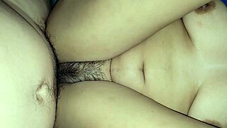 that hairy pussy from single mom latina with natural tits got fucked quick while neighbors heard nothing