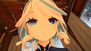 Hey, how does Yukoshvr Furina dominate that goth while riding?