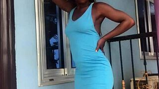 Crazybitch Twerks Wild on the Balcony