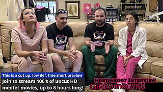 Channy Crossfire Fogászati Vizsga Kulisszái Latex Kesztyűben 😏