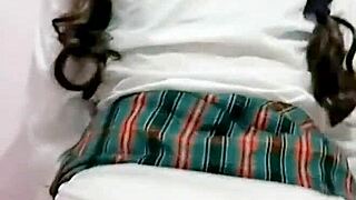 Big Cock Pounds Mexican Teen Ass in Outdoor Creampie