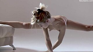 Hey, watch this flexible russian gymnast rita mochalkina spreading hairy pussy in yoga poses?