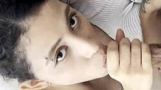 Neighbor, why'd you wake me with your dick in my mouth and cum on my face like that?