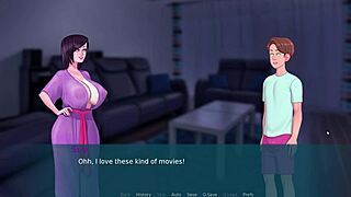 Sexnote game continues with bbw teacher and mommy in cartoon parody action. Chubby classmate joins for big tits ass play in intriguing part 6.