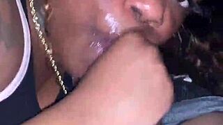 Action Pack AP Packs Throat With Big Black Cock Cumshot