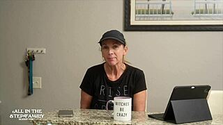 I caught my step mom in the shower and she sucked my hard cock to calm it down, Madi Blaze