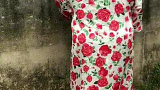 outdoor fucking with my husband's brother on the ranch bent over with big ass and tits.