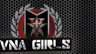 Whoa, phat ass Betty Bang takes dildo pounding from milf Sara Jay in lesbian group fun! 🍑