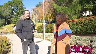 Elena De La Vega Hunts Stallion In Street For Outdoor Fucking Action