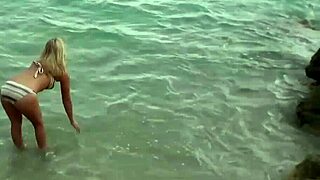 sammis beach body video features sammi st clair in outdoor setting