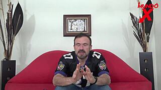 She fucks her friend's stepfather after his training session