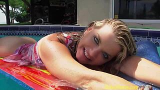 stacked blonde vicky vette hints at titty fucking that cock with deepthroat and cumshot on her big tits