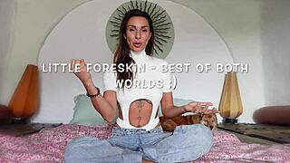 Foreskin versus circumcised penises in this tutorial featuring roxy fox