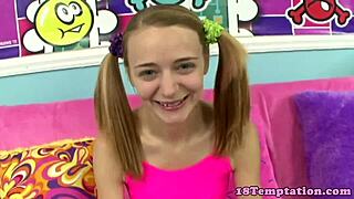 Why Is Petite Stepsis Giving Pov Dicksucking and Jerking with Pigtails Like This!