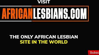these curvy bbw african lesbians went wild with homemade pussy eating and fingering... so crazy intense!