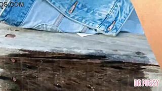 Several Massive Squirts In Park With Juicy Wet Pussy Thinking About Cock