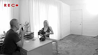 Tiny blonde kendi feels overwhelmed taking massive white dick in deepthroat and squirting pov