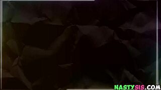 twin stepsisters swallow stepbrother's jizz in reality sex for memorial day