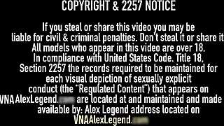 Blonde bombshell Jordan Max got face fucked with monster cock.