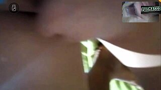 ese dia estaba muy cachonda y tuve mi primera videollamada con mi compadre, le mostré mi coño peludo para que se masturbara... qué rico!! 😈