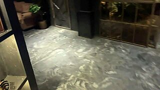 stepmother craves sex anywhere like in a restaurant where she teases outdoors