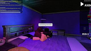 She wanted me to rearrange her insides so bad in Roblox Studio!