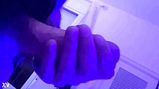 Matt lee trains solo with big cum shots in his session.