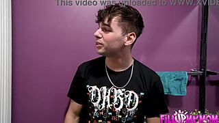 The busty milf needed help from her stepson, so she rode him in cowgirl after a blowjob.