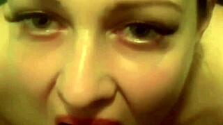 Why Does Horny Milf Swettysvett Suck So Eagerly in Bathroom After Workout?