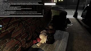 i met a character in the hotel corner of roblox studio for a quick encounter