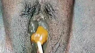 Intense Compilation of Hot Indian Housewife Taking Creampie in Juicy Shaved Pussy